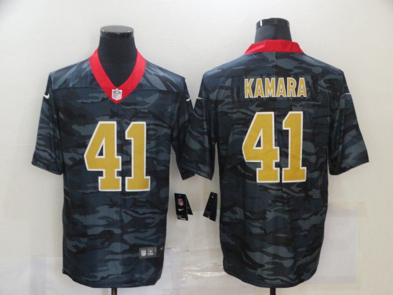 Men New Nike New Orleans Saints #41 Kamara 2020 Nike 2ndCamo Salute to Service Limited->nfl patch->Sports Accessory